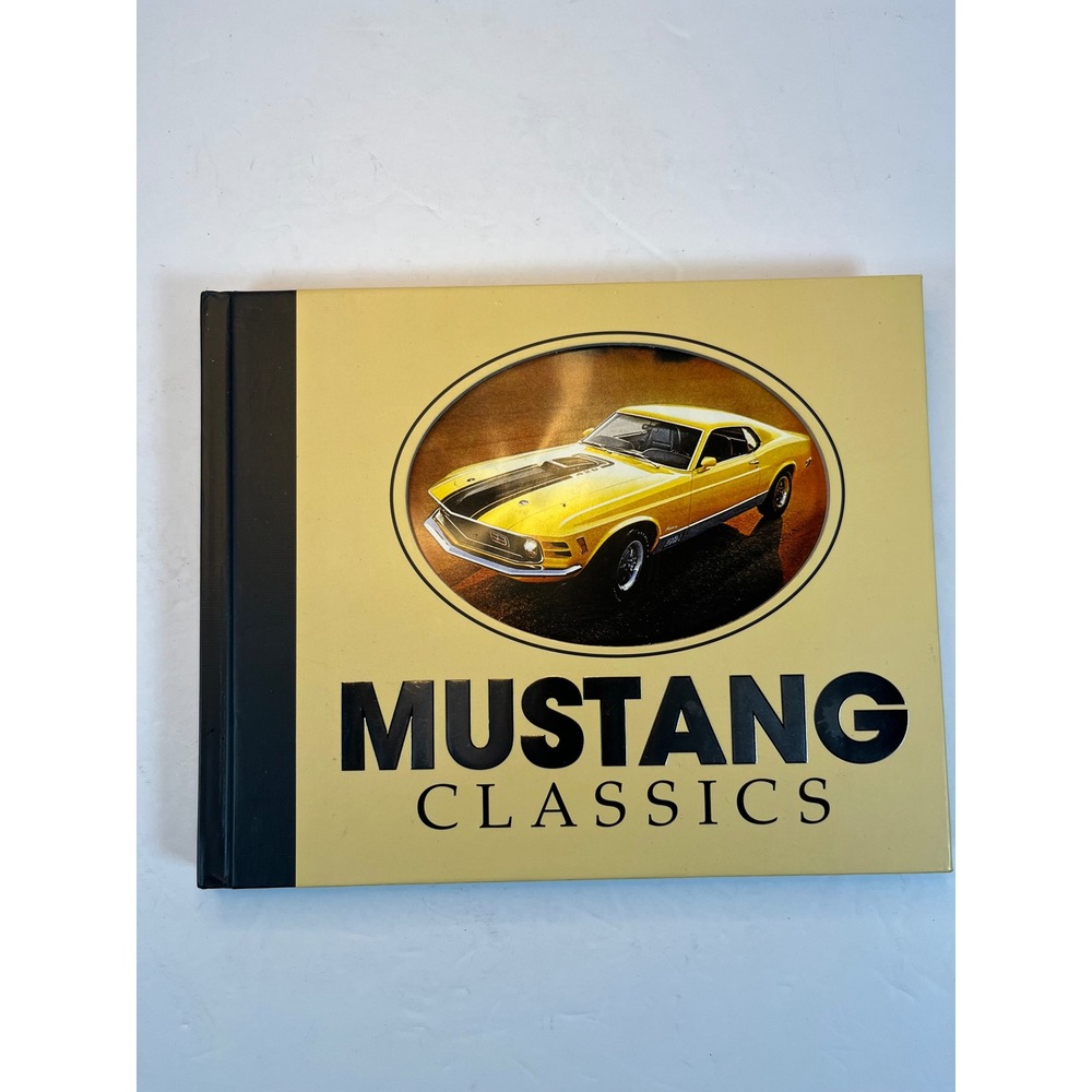 Mustang Classics Hardcover Book Ford History GT Shelby Cobra Publications Intl
